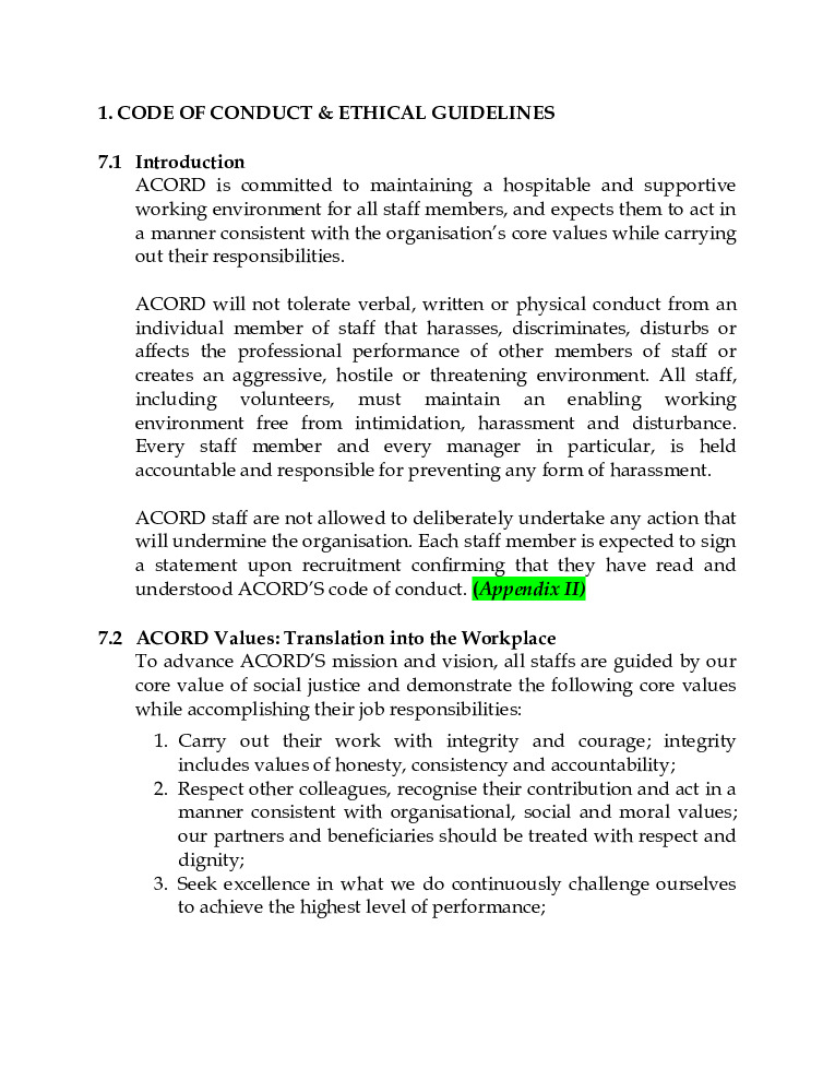 thumbnail of ACORD U Code of Conduct