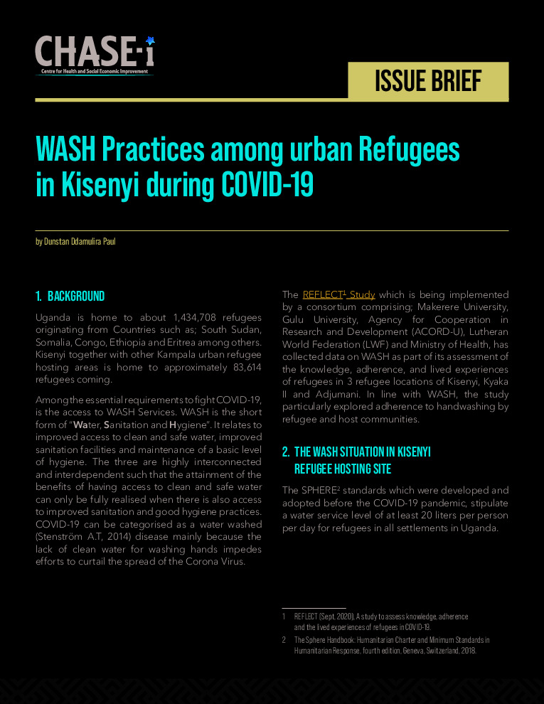 thumbnail of CHASE I Issue Brief Kisenyi-3